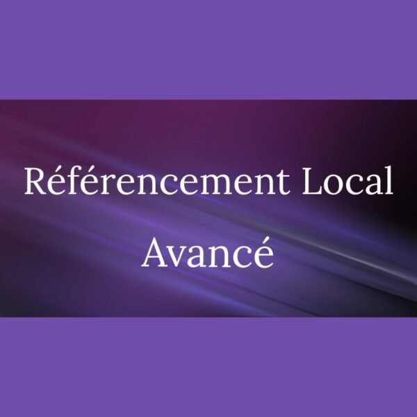 Référencement local Avancé de la fiche Google My Business