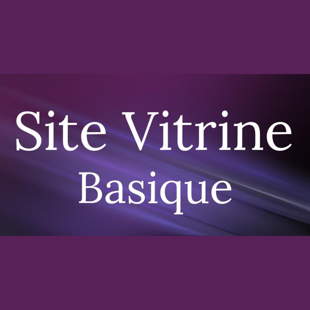 Site vitrine Basique
