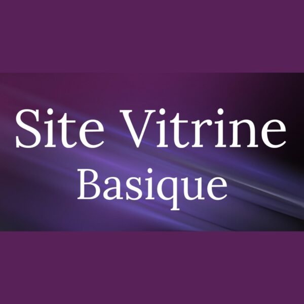Site vitrine Basique